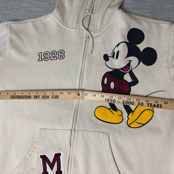Mickey Mouse Disney zip up hoodie Minnie Pluto women’s XL Retro Pluto Minnie - Picture 3 of 7